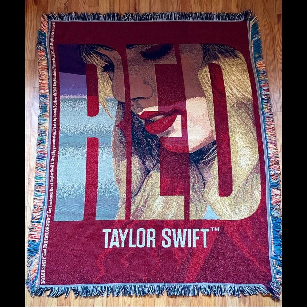 Red Deluxe Blanket & Guitar Picks RESERVED